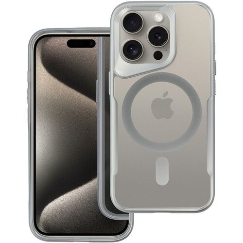 mobiline.si Zaščitni etui ERGOFIT MagSafe srebrni rob Apple iPhone 15 Pro (6.1) - prozorni Cene