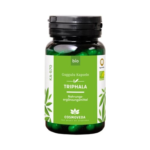 Cosmoveda triphala Guggulu kapsule Bio - 80 kap. Cene