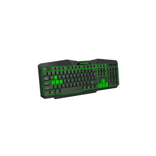  Tastatura gaming ESPERANZA TIRIONS, USB, illuminated, green, US layout, EGK201G