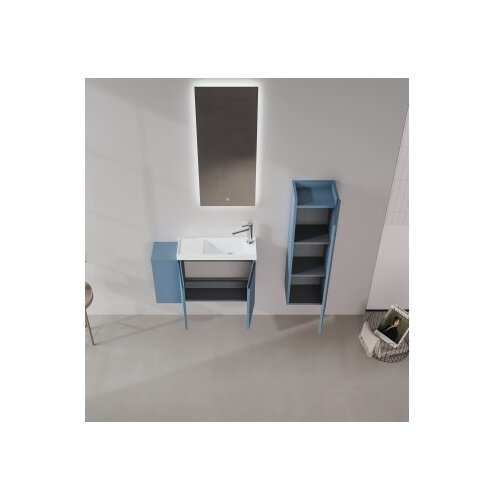 Hanah home Kupatilski ormarić sa umivaonikom i ogledalom (2 komada) Perla 80 338 Cene