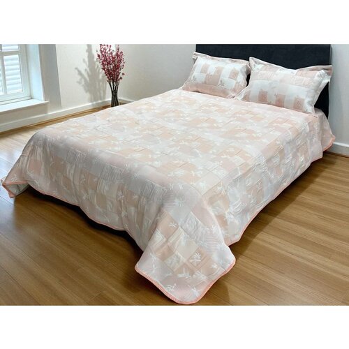 VIKTORIJA Prekrivač Elegance 250x260cm i 2 jastučnice Roze boja Cene
