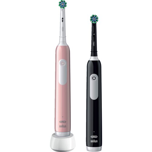 Oral-b Pro 1 Crna/Roze sa 2. ruckom za Elektricne cetkice zube Duopack Cijene