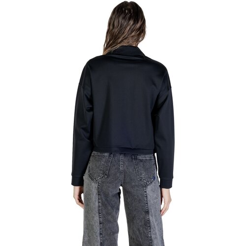 Guess Puloverji CARLA CROP ZIP JACKET V5YL08 KCX42 Črna Cene
