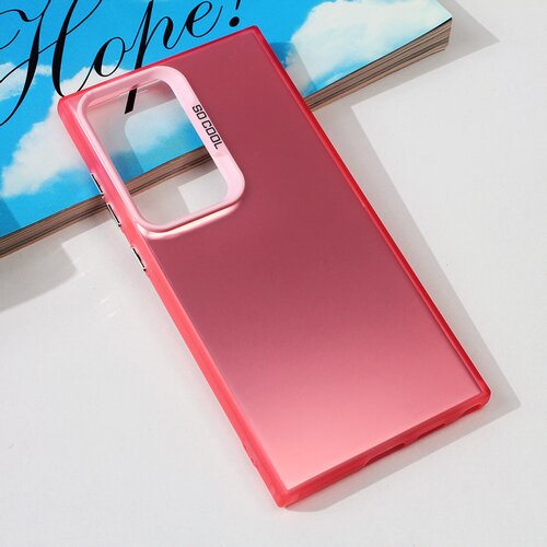 Torbica Clear za Samsung S928B Galaxy S24 Ultra roza Slike