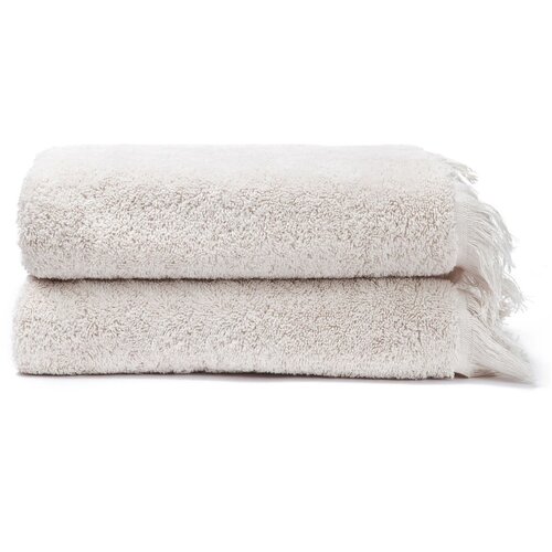 Bonami Selection Set od 2 krem ručnika od 100% pamuka 50 x 90 cm Slike