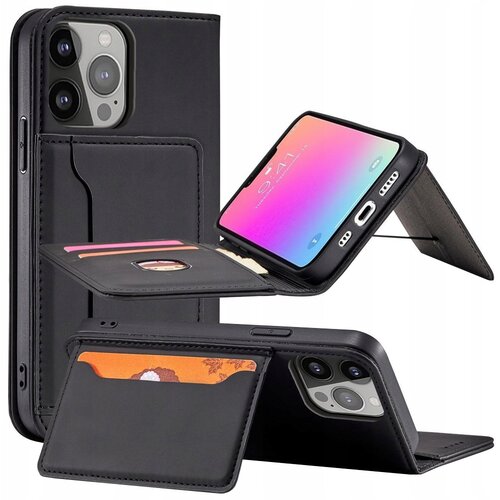 HURTEL MAGNET CARD CASE ETUI OBUDOWA POKROWIEC DO SAMSUNG GALAXY S23 ULTRA CZARNE, (21898545) Cene