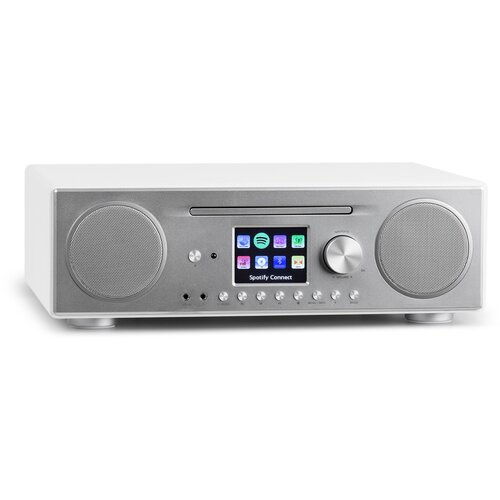 Auna Connect CD, internetski radio, media player, BT, MP3, DAB+, Spotify, connect radio, bijela boja Cijene