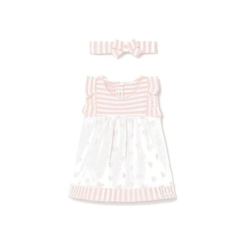 Mayoral Obleke 1802 VESTIDO COMBINADO PUNTO Rosa pisana Cene