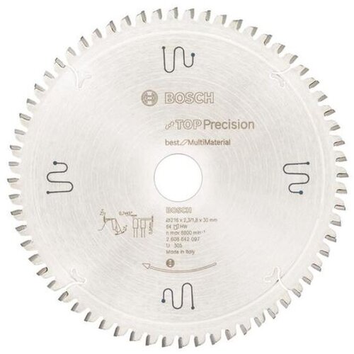 Bosch List kružne testere Top Precision Best for Multi Material 2608642097 Cene