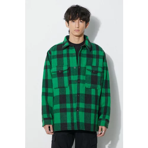 Filson Vunena jakna Mackinaw boja: zelena, za prijelazno razdoblje, FMOSH0004