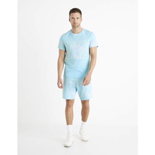 Celio Patterned T-Shirt Deplaced - Men Slike
