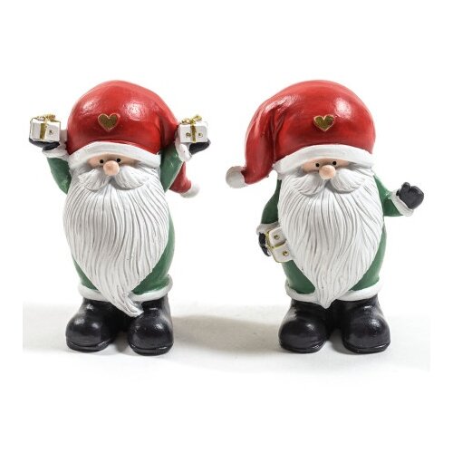 Viter novogodi&amp;scaron;nja figura patuljak sa srcem na kapici h8cm ( 33998 ) Slike