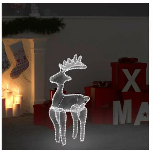  Božični jelen z mrežo 306 LED lučk 60x24x89 cm