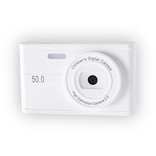 INF Mini digitalni fotoaparat s sprednjo in zadnjo dvojno lečo ter vgrajenim zaslonom &mdash; prenosni začetni&scaron;ki model s podporo MicroSD do 512 GB Bela, (5000235287) Cene