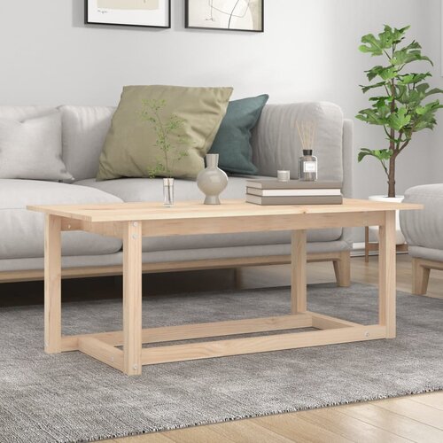 The Living Store Klubska mizica 110x55x45 trdna borovina - Klubska Mizica, (21574464) Cene