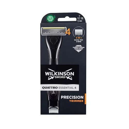 Wilkinson Sword Quattro Essential 4 Precision Trimmer aparat za brijanje 1 kom