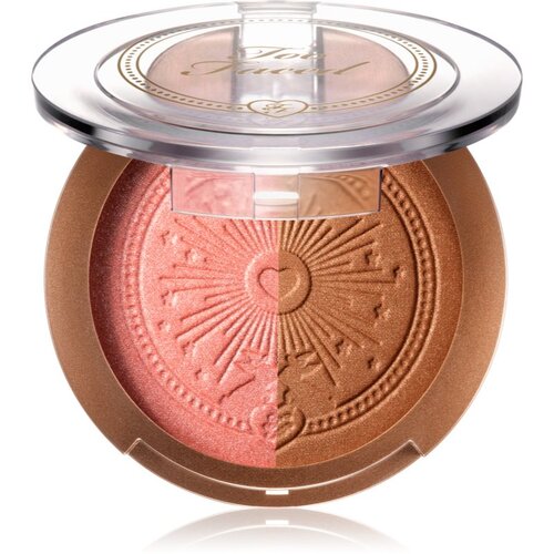 Too Faced Chocolate Soleil Sun Bunny Luminous Blurring Bronzer bronzer i rumenilo nijansa Strawberry Bunny 8 g Slike