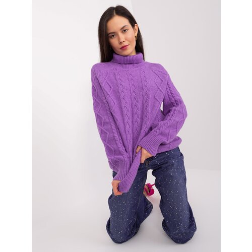 Wool Fashion Italia Sweater-AT-SW-2355-2.19P-purple Cene