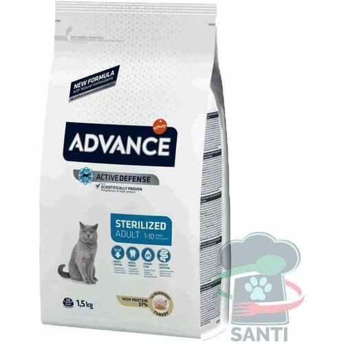 Advance hrana za mačke Cat Adult Sterilized ćuretina - pakovanje 1.5kg Slike