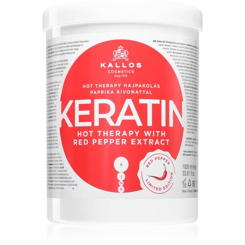 Kallos KJMN Professional Keratin maska za kosu 1000 ml Slike