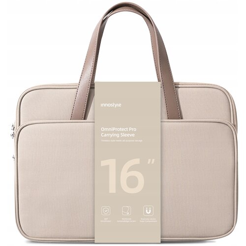Innostyle ŽENSKA TORBA ZA PRENOSNI RAČUNALNIK 15 6 16 VODOODPORNA OMNIPROTECT BEIGE, (21747172) Cene