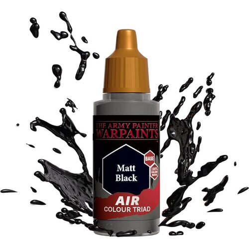 The Army Painter Warpaints Air - Matt Black Cene