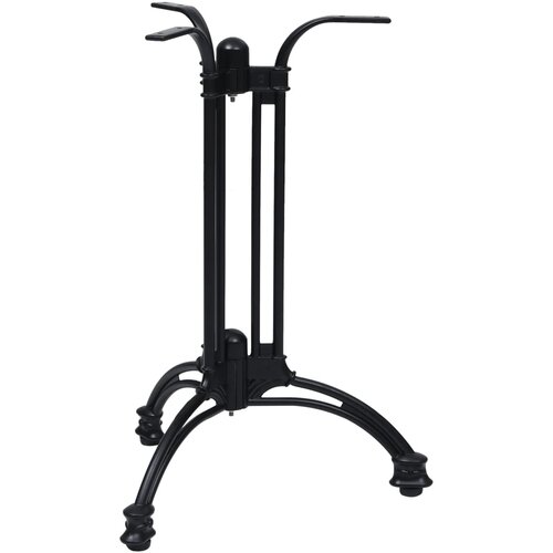 vidaXL Noga za bistro mizo črna Ø60x72 cm liti aluminij Cene