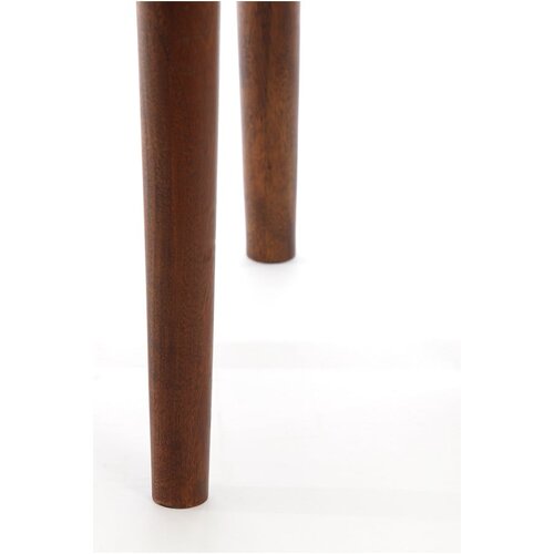Light &amp;amp; Living Okrogla stranska mizica iz masivne akacije &amp;oslash; 49 cm Qiano &amp;ndash; Slike