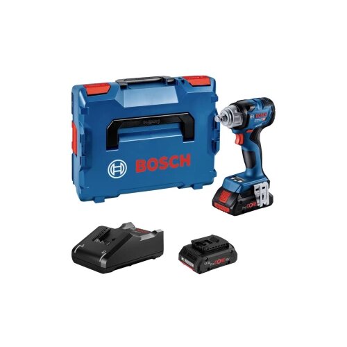Bosch GDS 18V-330 HC 06019L5002 aku- udarni stezač 18 V Li-Ion uklj. 2 akumulatora, uklj. punjač, uklj. kofer Cijene