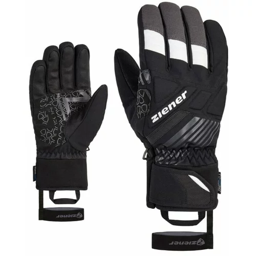 Ziener Genrix AS® AW Black 10 Skijaške rukavice
