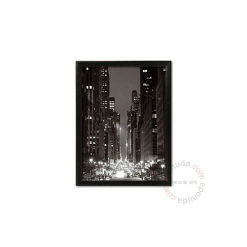 Deltalinea crno bela slika Night Lights 50 x 70 cm Slike