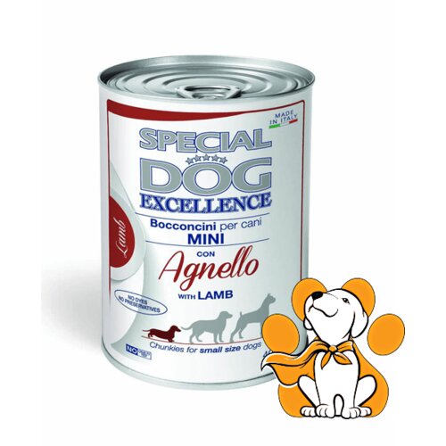 Special Dog Excellence Adult Mini Chunkies With Lamb 400g,Pašteta Sa Jagnjetinom Slike