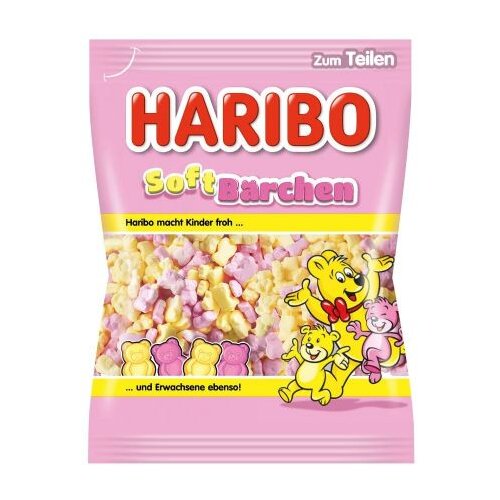Haribo bonboni , mehki medo, 100 g Slike