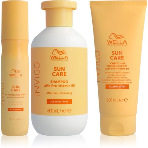 Wella Professionals Invigo Sun Bundle set za lase izpostavljene soncu 3 kos Slike