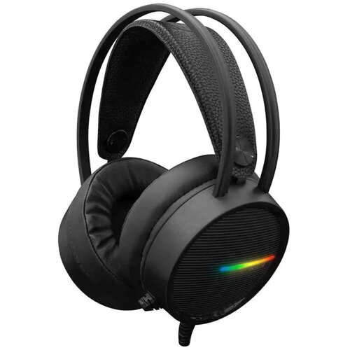 Oblivion gaming oprema Gaming Slu&amp;scaron;alice sa mikrofonom White Shark OCELOT 50mm/Multiplatform/LED/Crna Slike