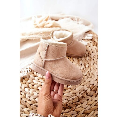 Kesi Children's Insulated Snow Boots beige Gooby Cene