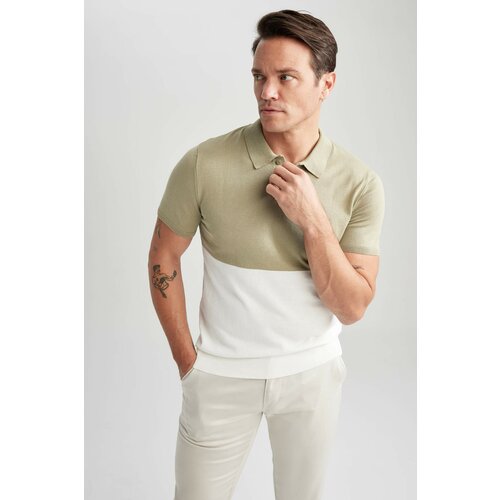 Defacto Modern Fit Polo Collar Knitwear Polo T-Shirt Slike