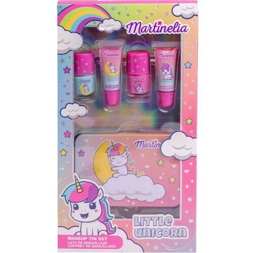 Martinelia Little Unicorn Makeup Tin Set darilni set za otroke Slike