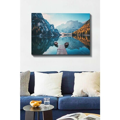 Wallity kanvas tablo (70 x 100) - 75 multicolor decorative canvas painting Cene