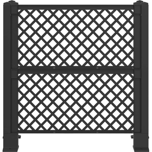  Re&amp;scaron;etak za kantu Antracit 123 x 47 x 114 cm PP Slike