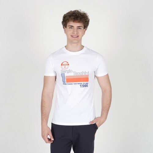 Sergio Tacchini Mu&amp;scaron;ka majica kratkih rukava Nico M, Bela Slike