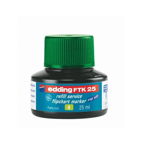  Refil za flipchart markere E-FTK 25, 25ml Edding zelena 09MM02F Cene