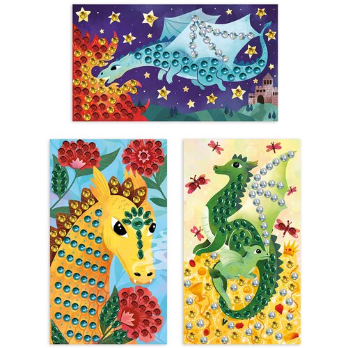 Janod kreativni set za ustvarjanje s kristalčki dragons Slike