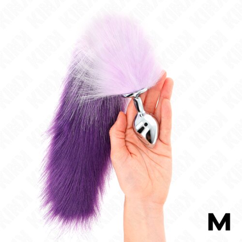 Kink Analni Čep With Tail Purple (m) Slike