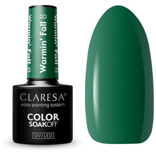 Claresa trajni lak za nokte uv/led warmin' fall 8 5g Cene