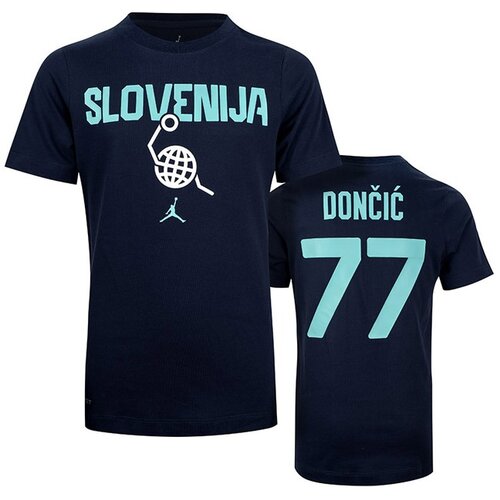 Jordan Slovenija KZS Team otroška majica Dončić 77 Cene