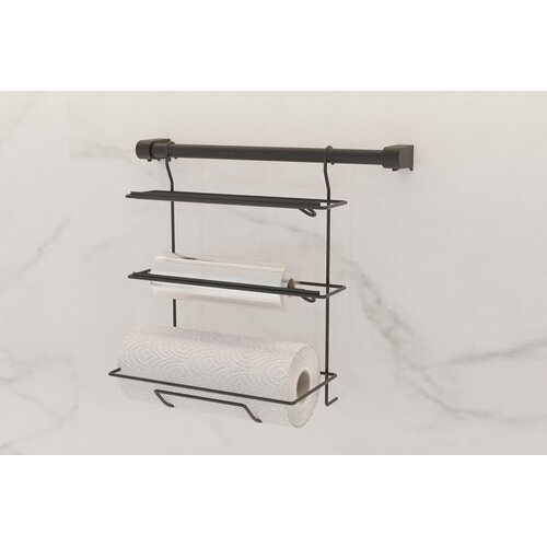 Hermia Organizator za kuhinju, 30 x 19 x 28 cm, 100% metal, crna Cijene