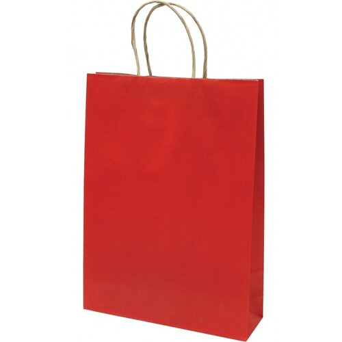  Vrečka darilna eko a4 35x8x26 PROMOCIJA - RDEČA Cene