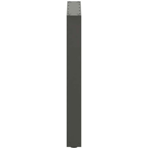 VidaXL Noge stolića za kavu U-oblika 3 kom antracit 70x(72-73)cm čelik Slike