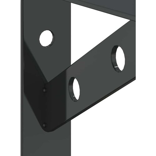 VidaXL Nosači za police 4 kom 15x2,5x11,5 cm srebrni nehrđajući čelik Slike